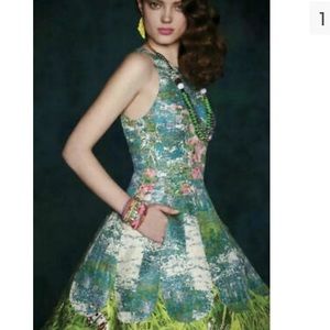 Very pretty Tracy Reese Impressionist Dress, size 12.